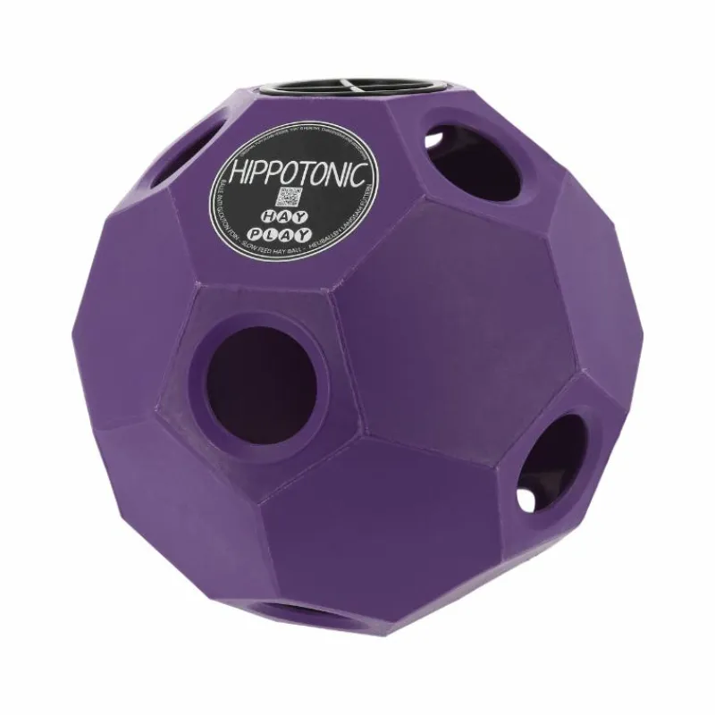 Jouets Pour Chevaux*Hippotonic - Balle de jeu/ foin pour chevaux anti-gluton Violet