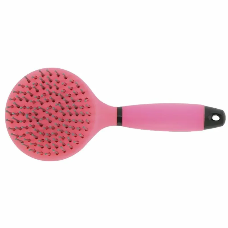 Brosses À Crins*Hippotonic - Brosse à crins Gel Rose