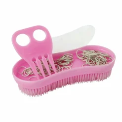 Grooming|Brosses À Crins*Hippotonic - Brosse à natter Rose