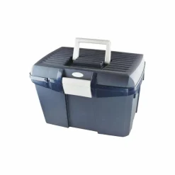 Outlet - Coffre de pansage /gris Grooming|Sacs Et Coffres D’Écuries