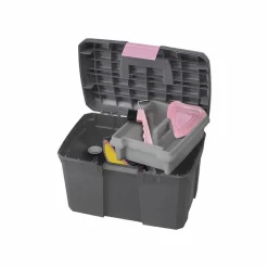 Grooming|Sacs Et Coffres D’Écuries*Hippotonic - Coffre de pansage /rose Gris