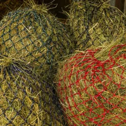 Filets Et Sacs À Foin*Hippotonic - Filet à foin zari et argent Rouge