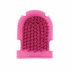 Gants De Pansage*Hippotonic - Gant étrille + brosse rose