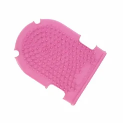 Gants De Pansage*Hippotonic - Gant étrille + brosse rose