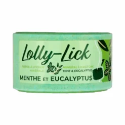 New - Pierre à sel Lolly-Lick menthe eucalyptus 700g Pierres À Sel