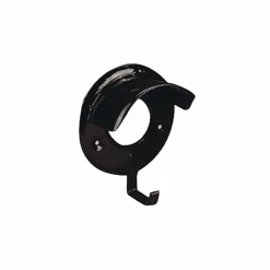 Clearance - Porte bride gainé plastique noir Quincaillerie|Porte-Brides