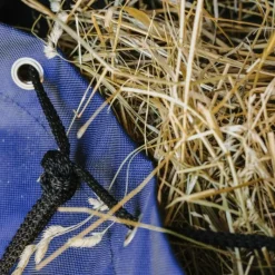 Filets Et Sacs À Foin*Hippotonic - Sac à foin rectangle grande maille Marine