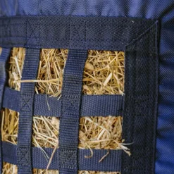 Filets Et Sacs À Foin*Hippotonic - Sac à foin rectangle grande maille Marine