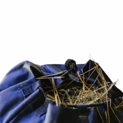 Filets Et Sacs À Foin*Hippotonic - Sac à foin rectangle grande maille Marine