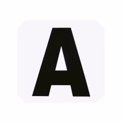 Online - Set de 12 lettres de manège autocollantes Manèges & Carrières