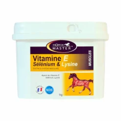 Croissance|Récupération Musculaire*Horse Master - Complément alimentaire en poudre récupération musculaire Vitamine E Selenium et Lysine