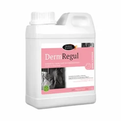 New - Complément alimentaire confort du cheval sujet aux démangeaisons Derm Regul Huile De Lin|Étalons