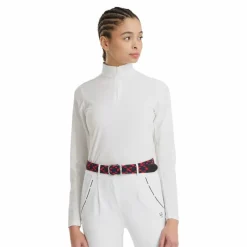 T-Shirts Et Baselayers*Horse Pilot - Baselayer anti-uv femme Sunset Blanc