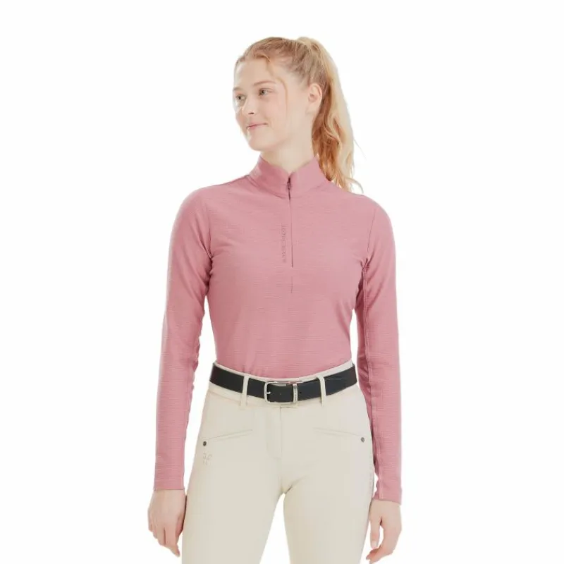 Outlet - Baselayer femme manches longues Suntech mesa pink T-Shirts Et Baselayers