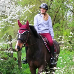 Clearance - Bonnet pour chevaux mesh / gris Bonnets Pour Chevaux|Cso