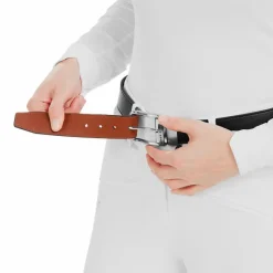 Ceintures*Horse Pilot - Ceinture Veggie black/ gold brown Noir