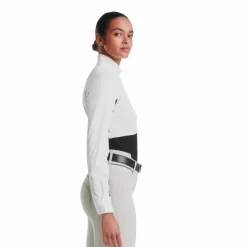 Polos Et Chemises*Horse Pilot - Chemise de concours manches longues femme Monica Noir