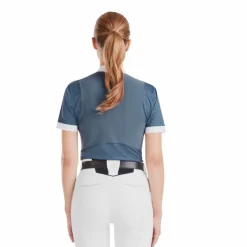 Hot - Chemise de concours manches courtes femme Aerolight vintage indigo Polos Et Chemises