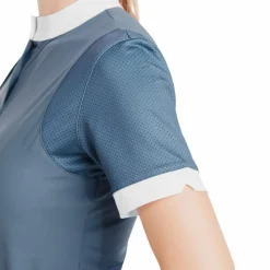 Hot - Chemise de concours manches courtes femme Aerolight vintage indigo Polos Et Chemises