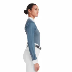 Outlet - Chemise de concours manches longues femme Aerolight vintage indigo Polos Et Chemises