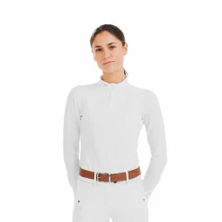 Polos Et Chemises*Horse Pilot - Chemise manches longues femme Aerolight 2.0 Blanc