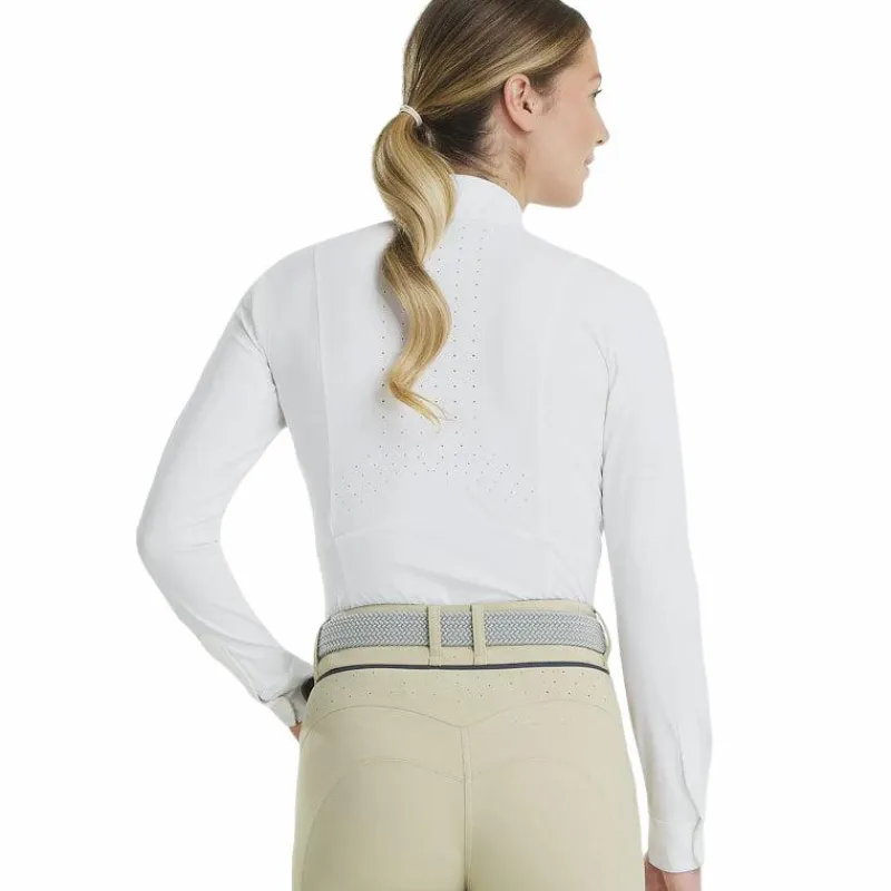 Outlet - Chemise manches longues femme Monica Polos Et Chemises