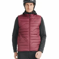 Textile Chauffant|Blousons Et Manteaux*Horse Pilot - Doudoune sans manches homme E-Kelvin (sans batterie) Bordeaux