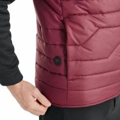 Textile Chauffant|Blousons Et Manteaux*Horse Pilot - Doudoune sans manches homme E-Kelvin (sans batterie) Bordeaux