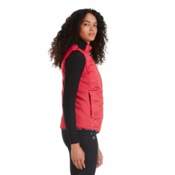 Clearance - Doudoune sans manches femme Rider Vest lipstick Blousons Et Manteaux