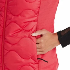 Clearance - Doudoune sans manches femme Rider Vest lipstick Blousons Et Manteaux