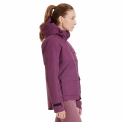 Hot - Manteau manches longues femme Essential dark purple Blousons Et Manteaux