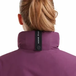 Hot - Manteau manches longues femme Essential dark purple Blousons Et Manteaux