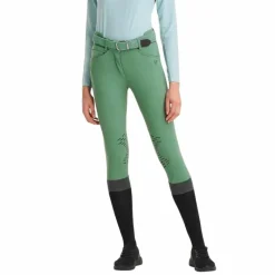 Pantalons D'Équitation*Horse Pilot - Pantalon d'équitation femme X-Design smooth green Vert