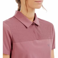Polos Et Chemises*Horse Pilot - Polo manches courtes femme Ariia dark pink Rose