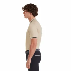 Polos Et Chemises|Polos Et Chemises*Horse Pilot - Polo manches courtes homme Atlas latte Beige