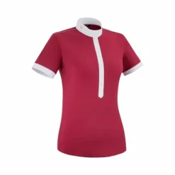 Clearance - Polo manches courtes femme Aerolight rubis Polos Et Chemises