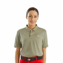 Polos Et Chemises|Polos Et Chemises*Horse Pilot - Polo manches courtes unisex Atlas beige