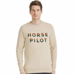 Pulls Et Gilets|Pulls Et Gilets*Horse Pilot - Pull homme Team sand Beige