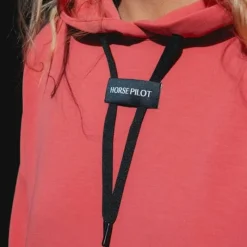 Pulls Et Gilets*Horse Pilot - Sweat à capuche femme Team coral Rose