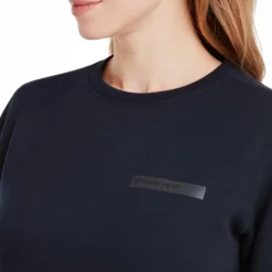 Pulls Et Gilets*Horse Pilot - Sweat manches longues femme Merinos dark night Marine