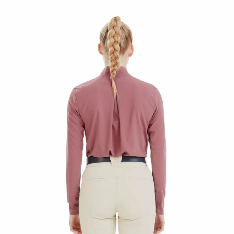 Hot - T-shirt femme manches longues Sunrise dark pink T-Shirts Et Baselayers