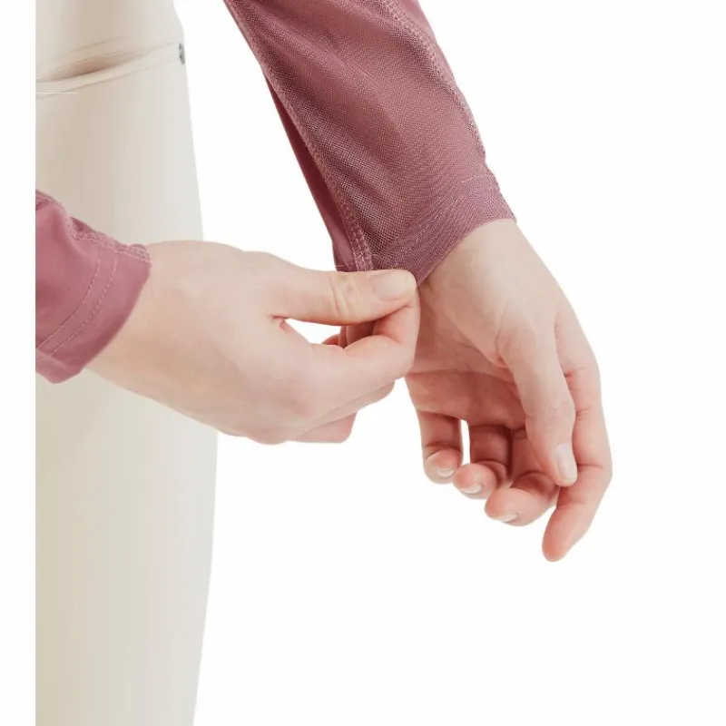 Hot - T-shirt femme manches longues Sunrise dark pink T-Shirts Et Baselayers