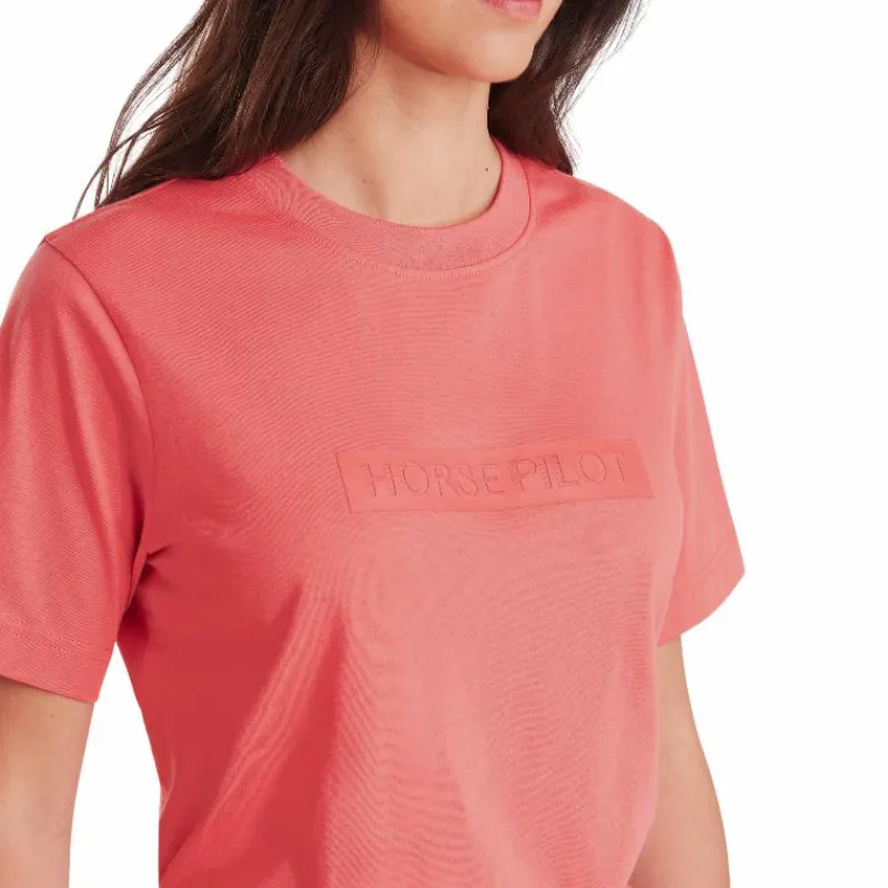 Hot - T-shirt manches courtes femme Team coral T-Shirts Et Baselayers