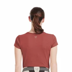 T-Shirts Et Baselayers*Horse Pilot - T-shirt manches courtes femme Team shirt terracotta Orange