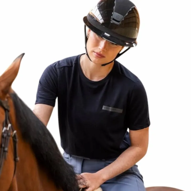 Outlet - T-shirt manches courtes femme Merinos dark night T-Shirts Et Baselayers