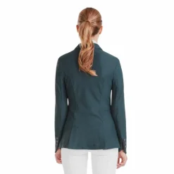 Vestes De Concours*Horse Pilot - Veste de concours femme Aeromesh 2.0 dark green Vert