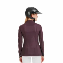Vestes De Concours*Horse Pilot - Veste de concours femme Aeromesh winetasting Prune