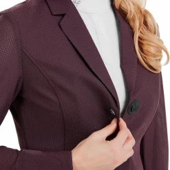 Vestes De Concours*Horse Pilot - Veste de concours femme Aeromesh winetasting Prune