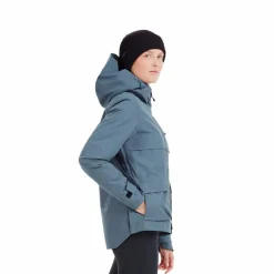 Best - Veste femme manches longues Essential vintage indigo Blousons Et Manteaux