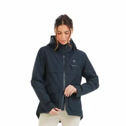 - Veste femme manches longues Essential blue graphite Blousons Et Manteaux